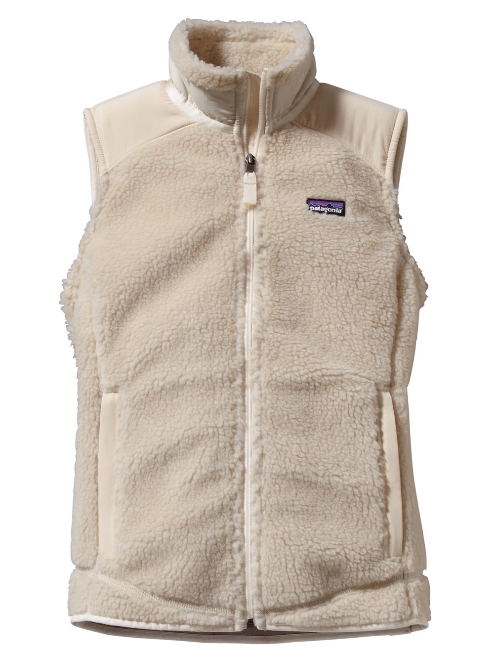 Patagonia Ivory Sherpa Fleece Vest